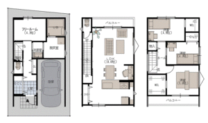 村野東間取り図