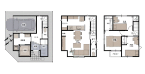 寝屋川市初町間取り図