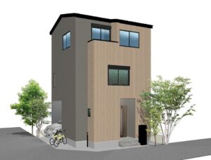 寝屋川市初町イメージパース